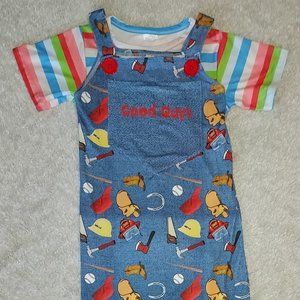 Girls Chucky Romper Size 5/6